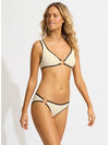 Seafolly Beach Bound Ecru Ring Front Top