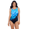 Shapesolver Sport by Penbrooke Out Of Orbitz High Neck One Piece