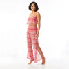 SALE Coco Contours Summer Crochet Aflutter Side Split Pants Cover Up