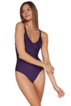 Sunsets Paradise Plum Veronica One Piece