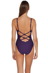 Sunsets Paradise Plum Veronica One Piece