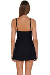 Sunsets Black Naomi Swim Dress One Piece