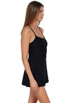 Sunsets Black Naomi Swim Dress One Piece