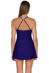 Sunsets Indigo Naomi Swim Dress One Piece