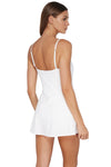 Sunsets White Lily Naomi Swim Dress One Piece