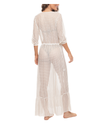 SALE Guria Off White Lattice Duster Cover Up