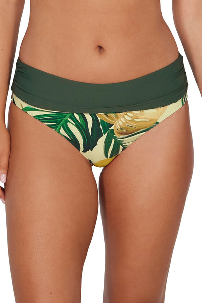 Sunsets Amber Oasis Capri High Waist Bottom