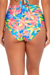 Sunsets Shoreline Petals Capri High Waist Bottom