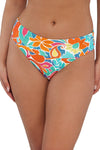 Sunsets Festive Floral Sandbar Rib Hannah High Waist Bottom