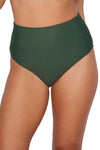 Sunsets Island Green Hannah High Waist Bottom