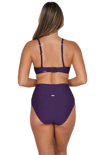 Sunsets Paradise Plum Hannah High Waist Bottom