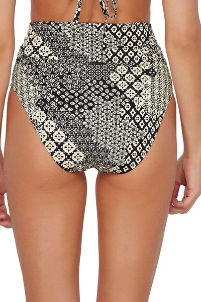 Sunsets Venice Seagrass Texture Hannah High Waist Bottom