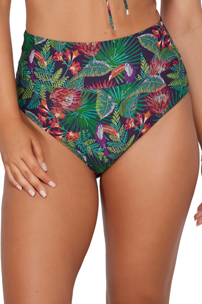 Sunsets Welcome To Rio Hannah High Waist Bottom