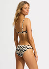 Seafolly Neue Wave Black Hipster Bottom