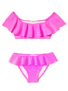 Stella Cove Neon Pink Girls Bikini
