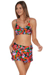 Sunsets Hummingbird Cove Sporty Swim Skirt Bottom