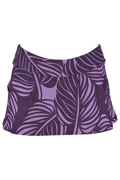 Sunsets Mystic Palms Sporty Swim Skirt Bottom