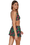 Sunsets Welcome To Rio Sporty Swim Skirt Bottom