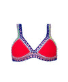 PQ Swim Ferrarini Red Crochet Top