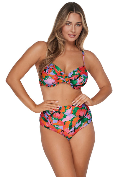 Sunsets Hummingbird Cove Capri High Waist Bottom