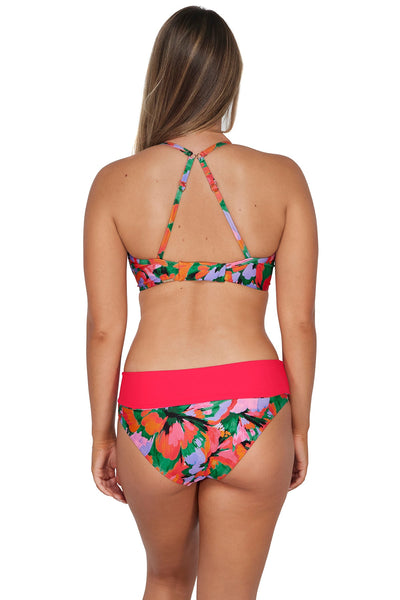 Sunsets Hummingbird Cove Capri High Waist Bottom