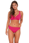 Sunsets Begonia Sandbar Rib Vienna V-Wire Top