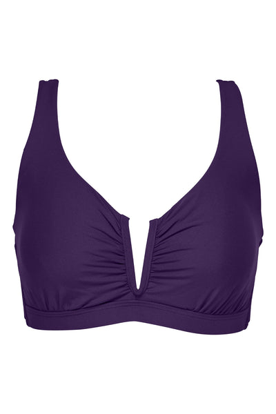 Sunsets Paradise Plum Vienna V-Wire Top