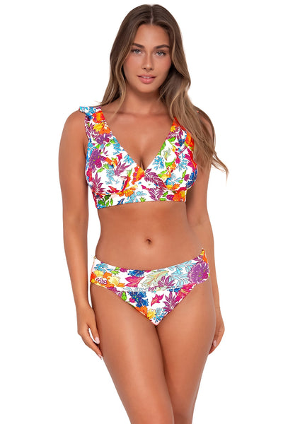 Sunsets Camilla Flora Hannah High Waist Bottom