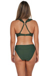 Sunsets Island Green Willa Wireless Top