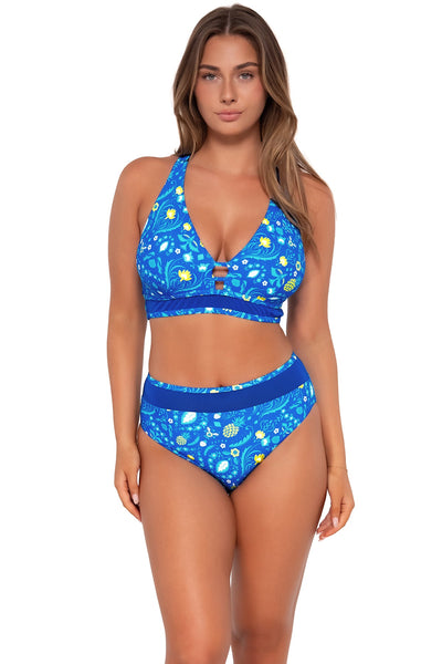 Sunsets Pineapple Grove Annie High Waist Bottom