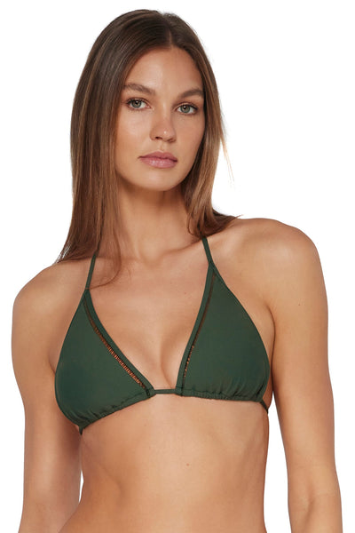 Sunsets Island Green Laney Triangle Top