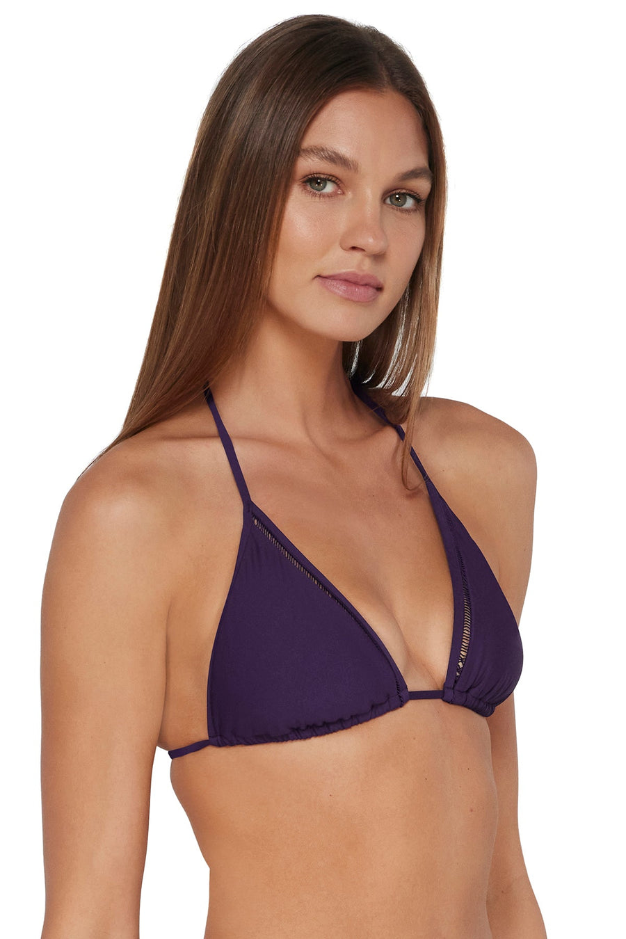 Sunsets Paradise Plum Laney Triangle Top