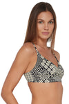 Sunsets Venice Seagrass Texture Lyla Bralette Top