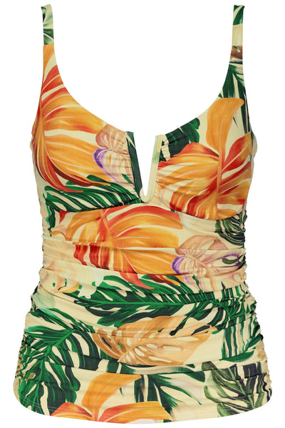 Sunsets Amber Oasis Zuri V-Wire Tankini Top