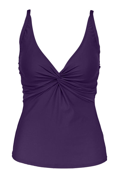 Sunsets Paradise Plum Forever Tankini Top