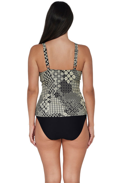 Sunsets Venice Seagrass Texture Forever Tankini Top