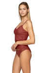 Sunsets Tuscan Red Simone Tankini Top