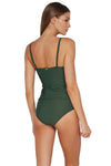 Sunsets Island Green Simone Tankini Top