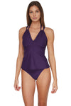 Sunsets Paradise Plum Mia Tankini Top