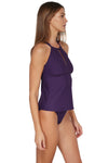 Sunsets Paradise Plum Mia Tankini Top