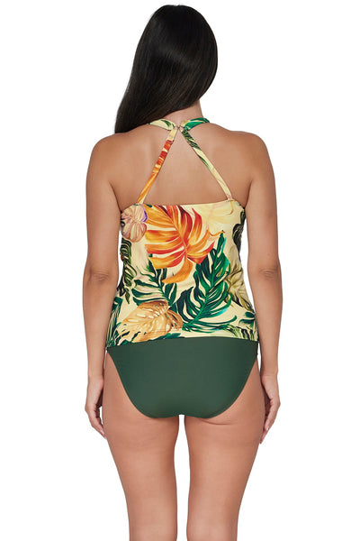 Sunsets Escape Amber Oasis Emerson Tankini Top