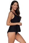 Sunsets Escape Black Jenna Tankini Top