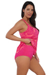 Sunsets Escape Blushing Palms Sandbar Rib Jenna Tankini Top