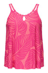 Sunsets Escape Blushing Palms Sandbar Rib Sadie Tankini Top