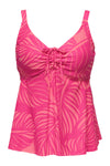 Sunsets Escape Blushing Palms Sandbar Rib Marin Tankini Top