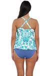 Sunsets Escape Sea Breeze Sandbar Rib Marin Tankini Top