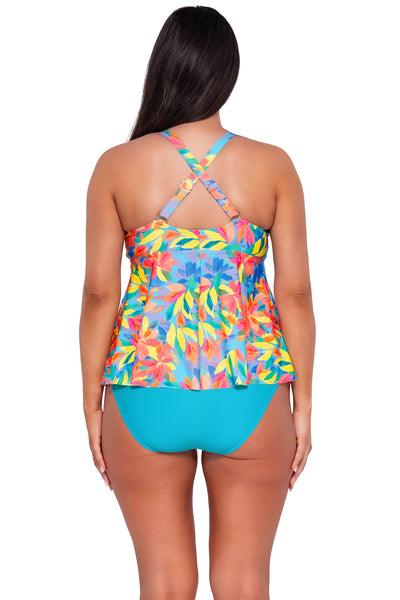 Sunsets Escape Shoreline Petals Marin Tankini Top