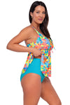 Sunsets Escape Shoreline Petals Marin Tankini Top