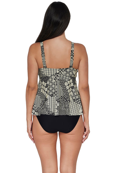 Sunsets Escape Venice Seagrass Texture Marin Tankini Top