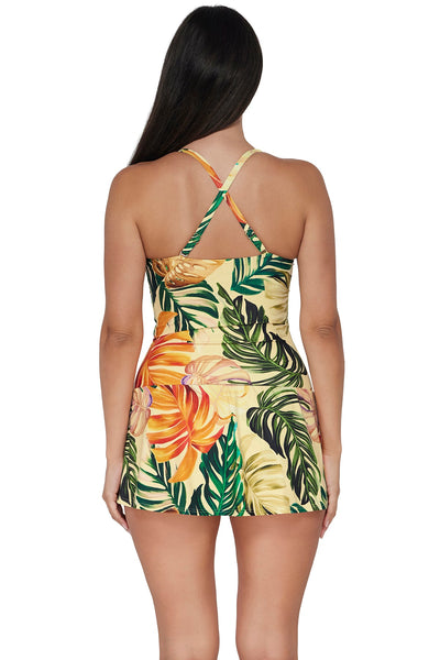 Sunsets Escape Amber Oasis Sienna Swim Dress One Piece